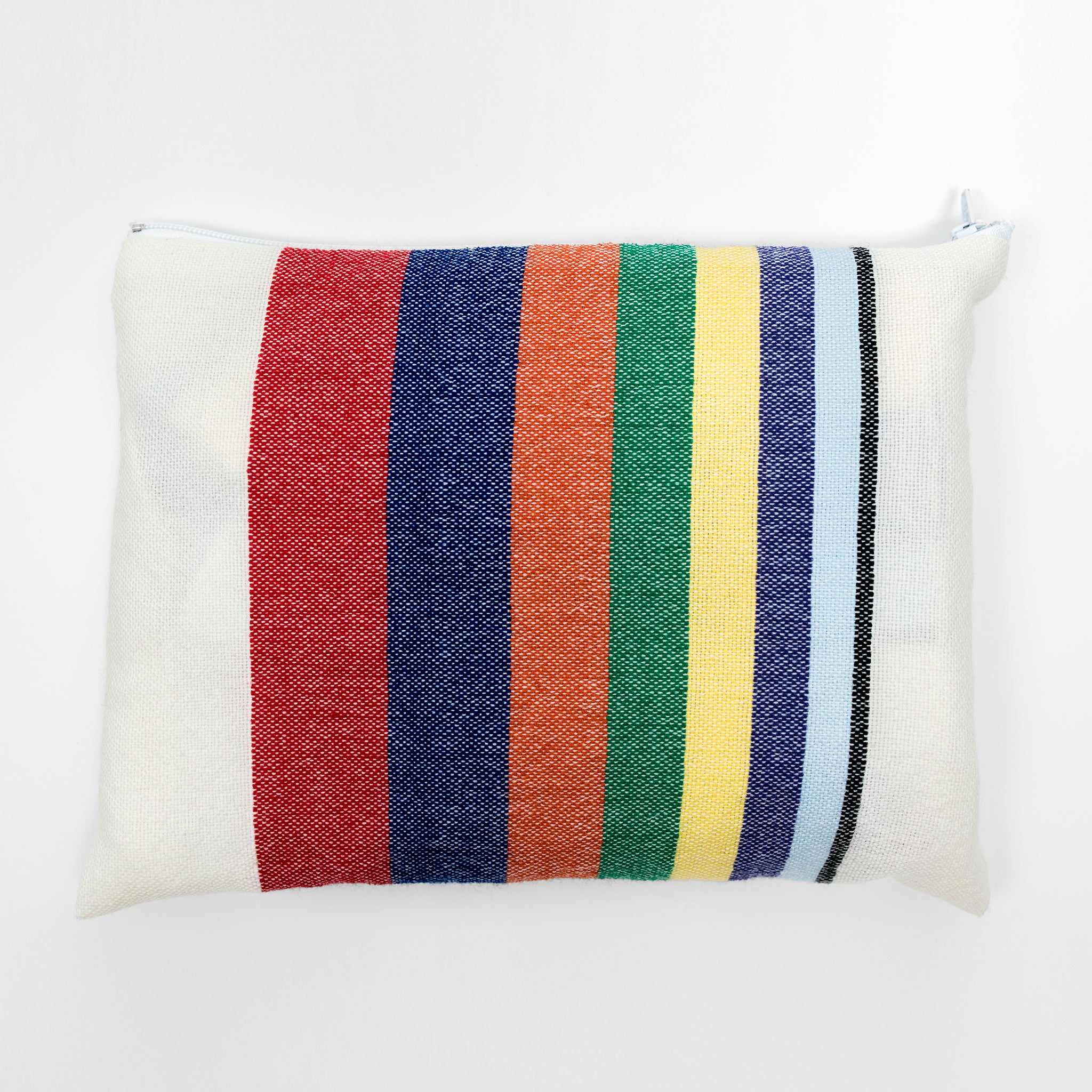 Esther - Wool Tallit - Rainbow Stripes