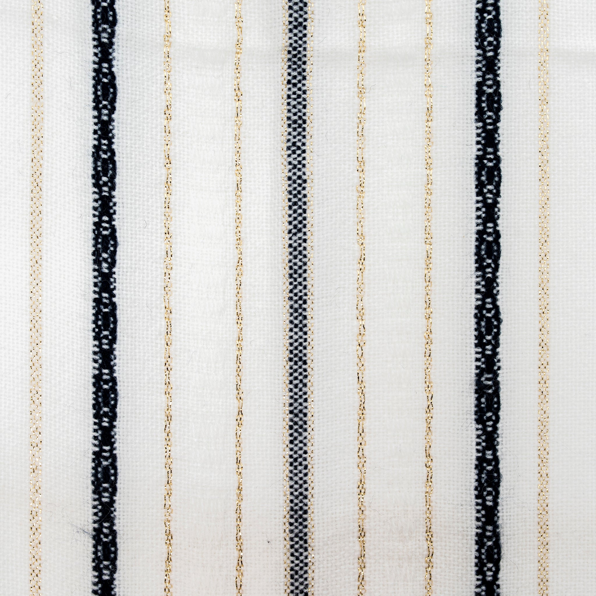 Tablecloths - Classic Design - Black and Gold on White