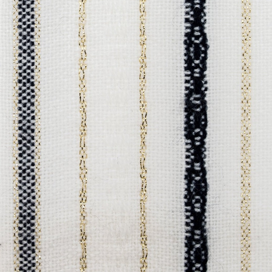 Tablecloths - Classic Design - Black and Gold on White
