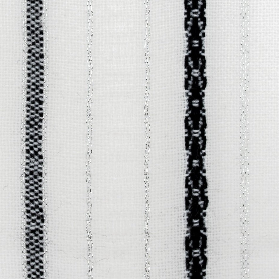 Tablecloths - Classic Design - Black and Silver on White