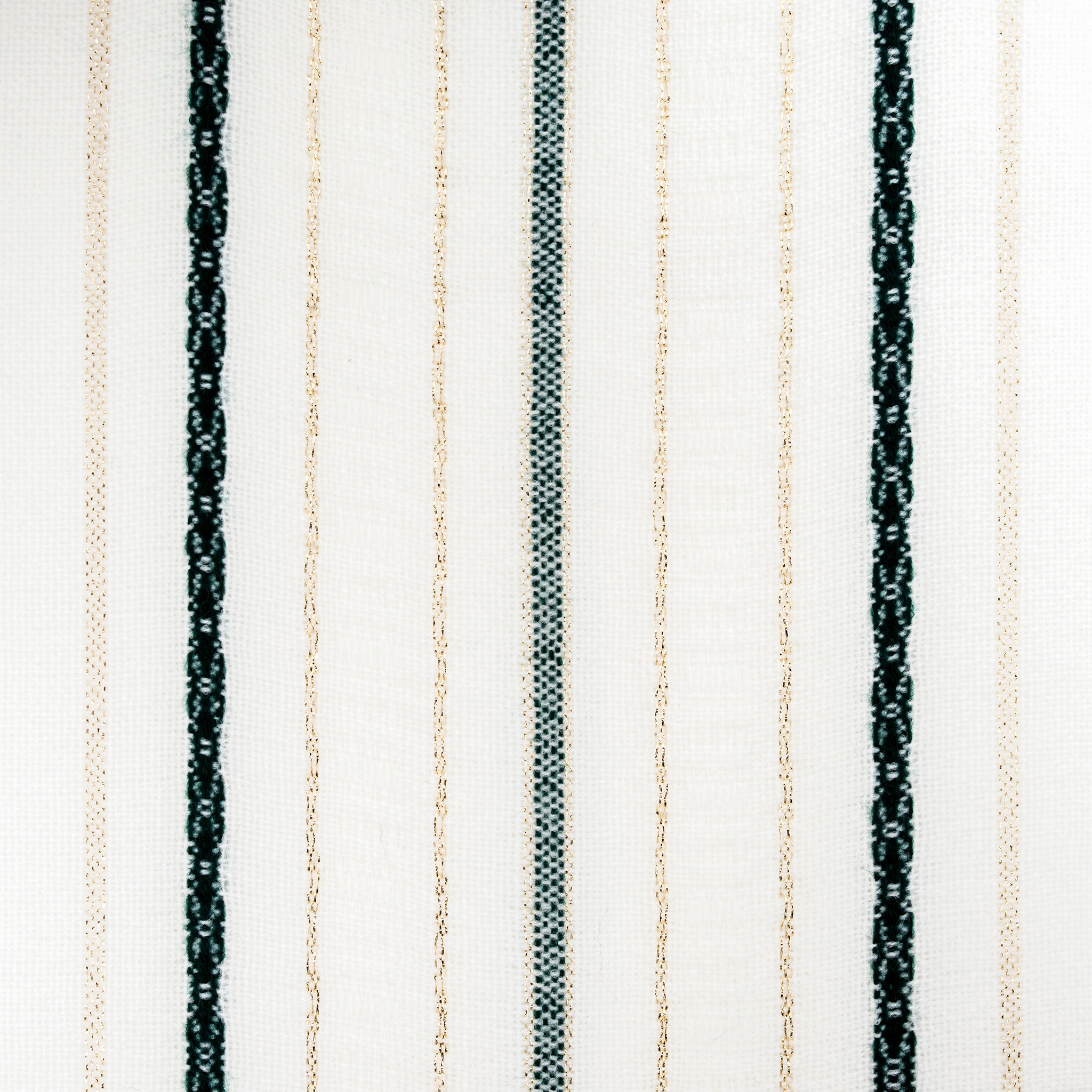 Tablecloths - Classic Design - Dark Green and Gold on White