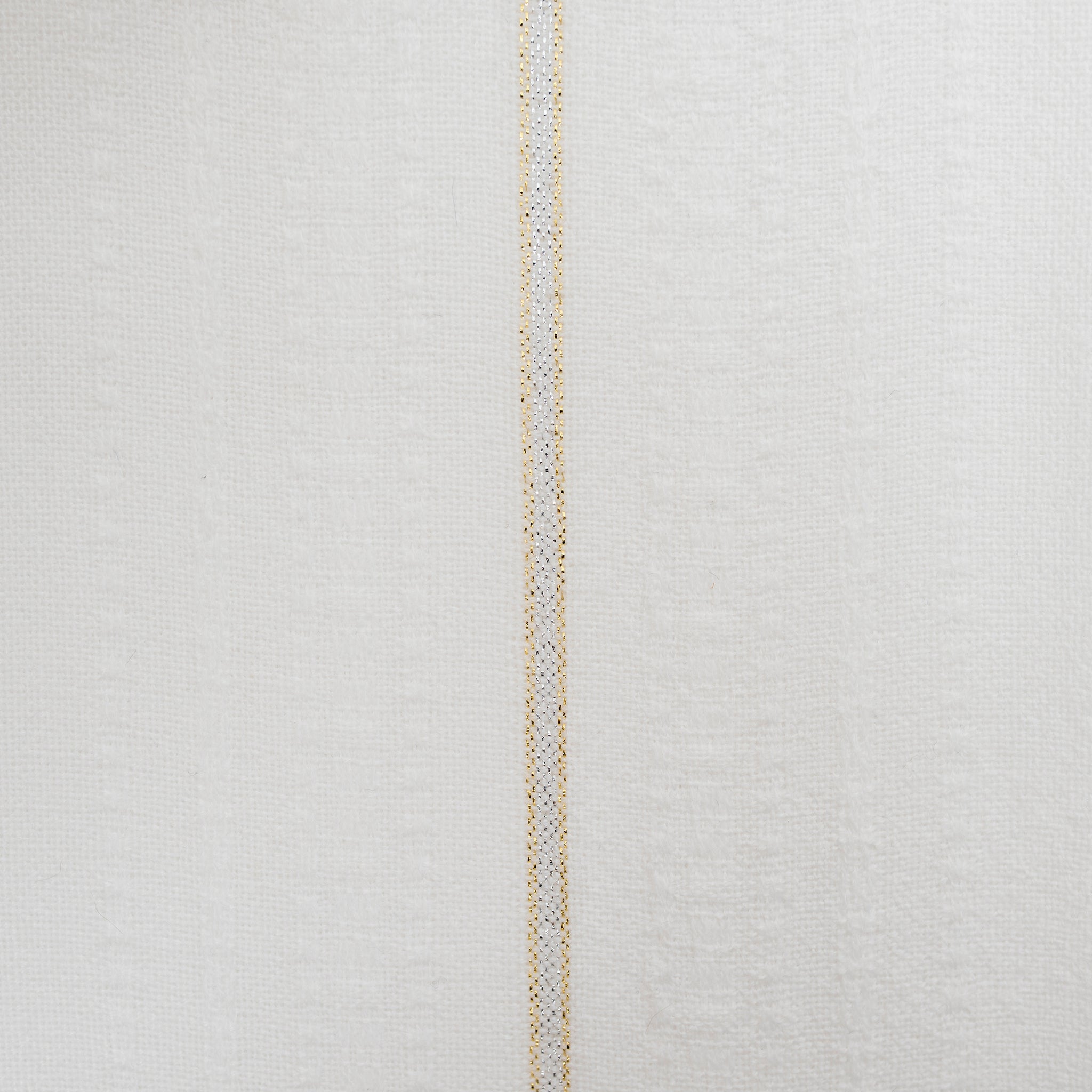 Tablecloths - Minimal Design - Gold and Silver on White