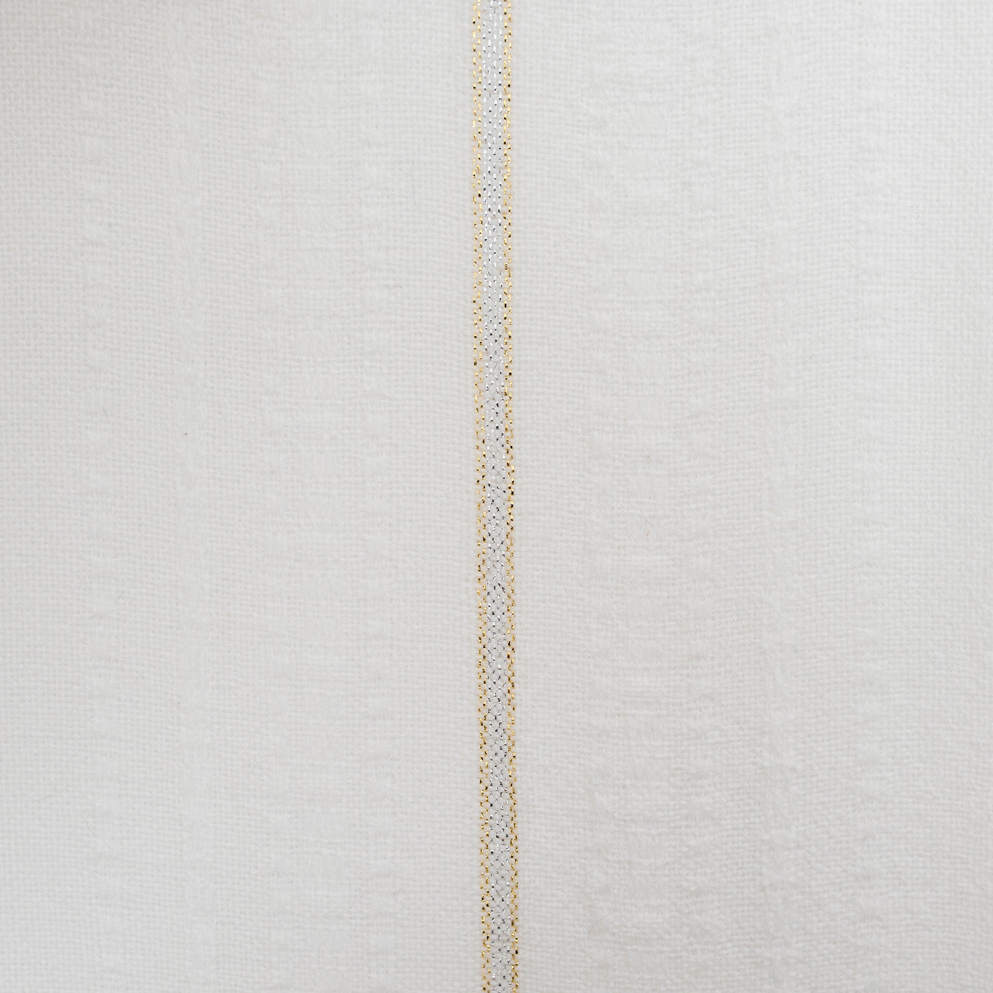 Tablecloths - Minimal Design - Gold and Silver on White