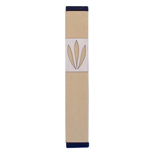 Leaves Shin Mezuzah - S