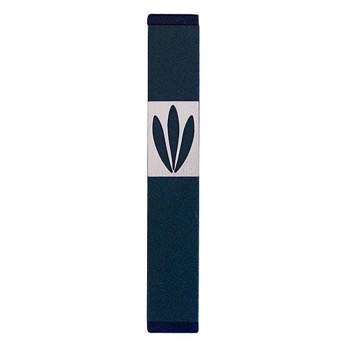 Leaves Shin Mezuzah - S