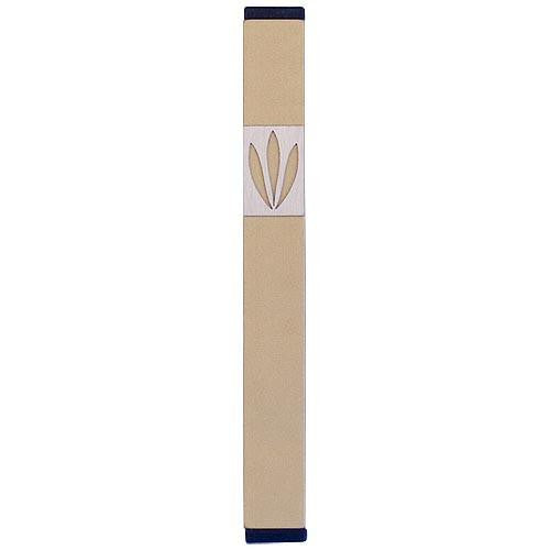 Leaves Shin Mezuzah - M