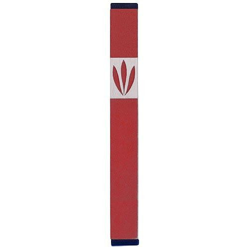 Leaves Shin Mezuzah - M
