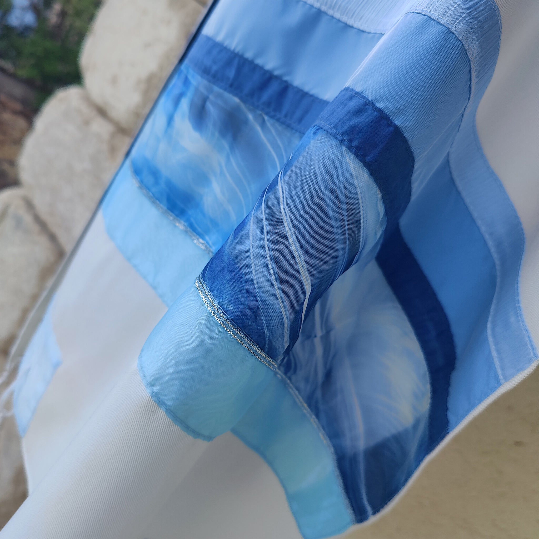 Lady Gabrieli - Viscose Tallit - Shades of Blue