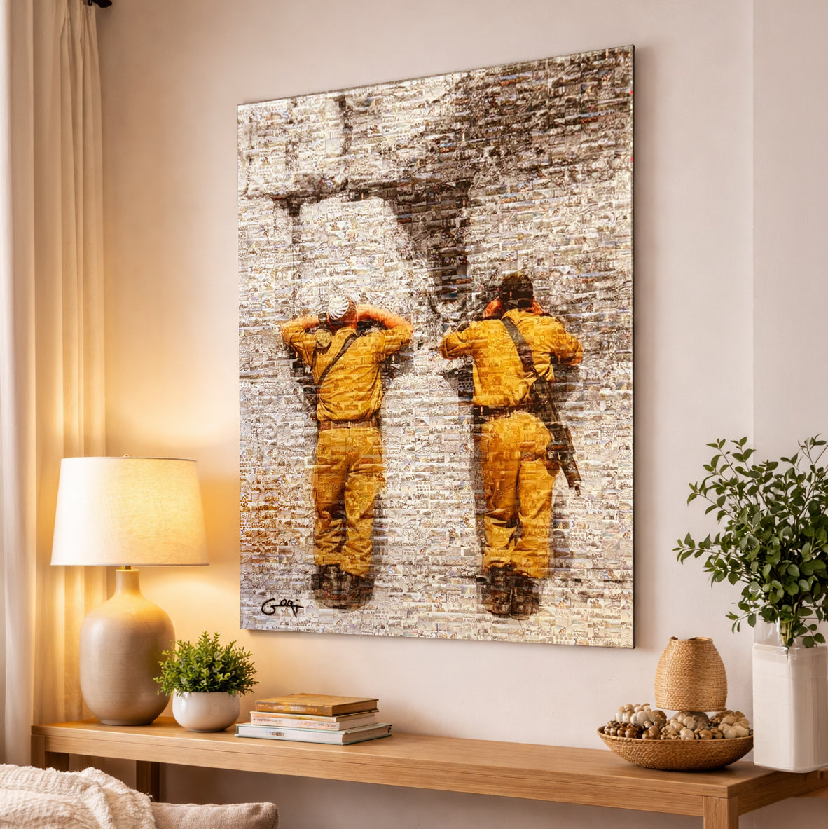Soldiers at the Kotel (Western Wall)