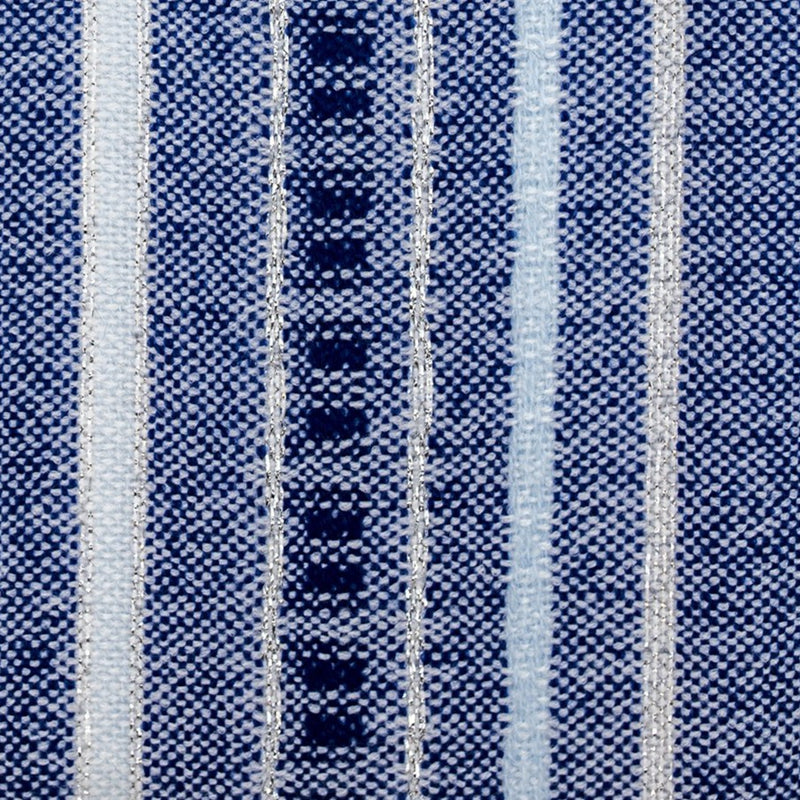 Tablecloth - Classic Design - Blue Background with Silver