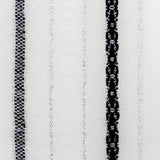 Tablecloths - Classic Design - Black and Silver on White