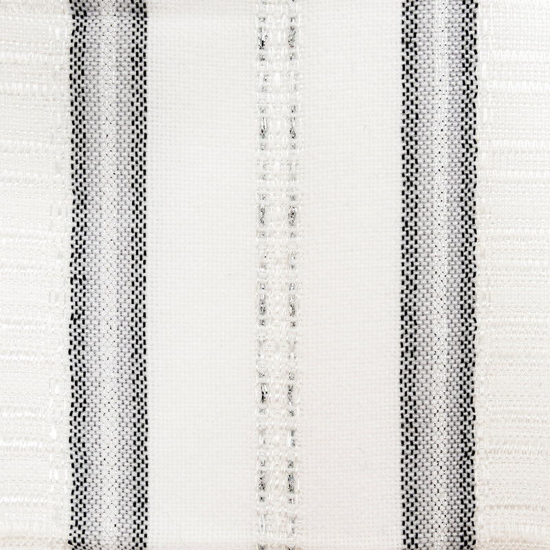 Tablecloths - Gabrieli Design - Black and Silver on White