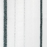 Tablecloths - Minimal Design - Dark Green and Silver on White