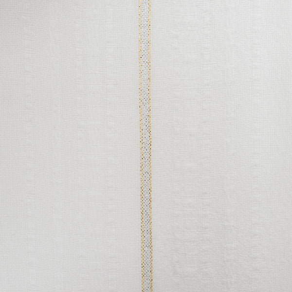 Tablecloths - Minimal Design - Gold and Silver on White