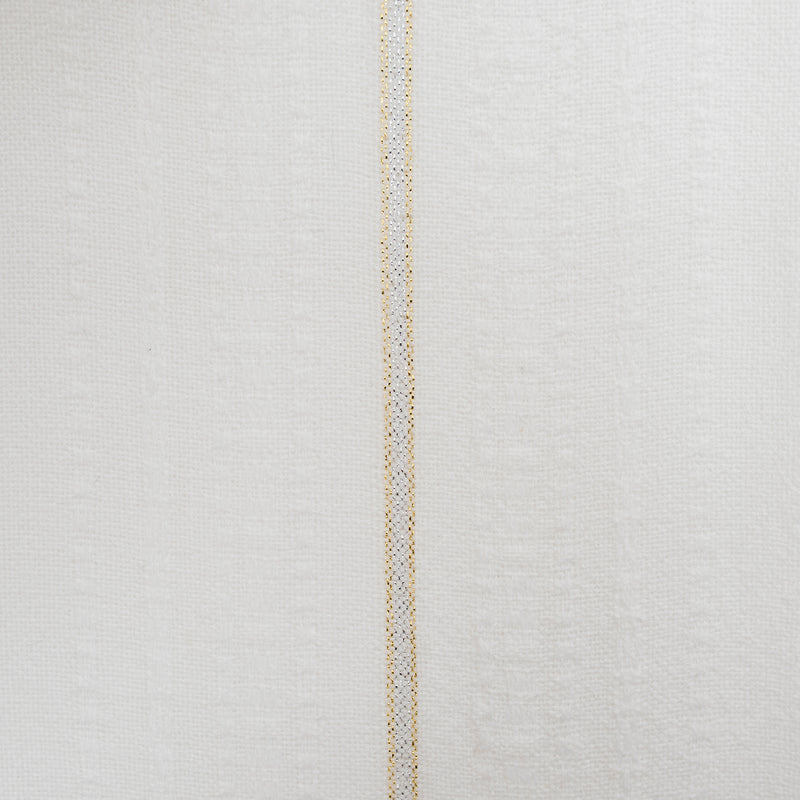 Tablecloths - Minimal Design - Gold and Silver on White