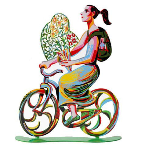 Rider with Flowers